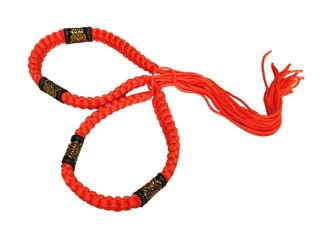 Muay Thai Pra jiad Armbands Armbindel : Thailändsk stil Orange