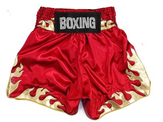 Designa egna Boxningsshorts Boxing Shorts : KNBSH-038-Röd 