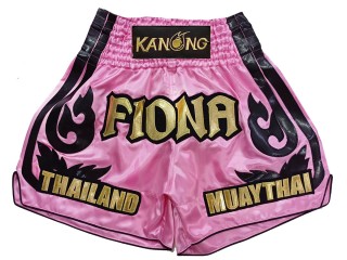 Designa egna Muay Thai Shorts : KNSCUST-1246-Rosa